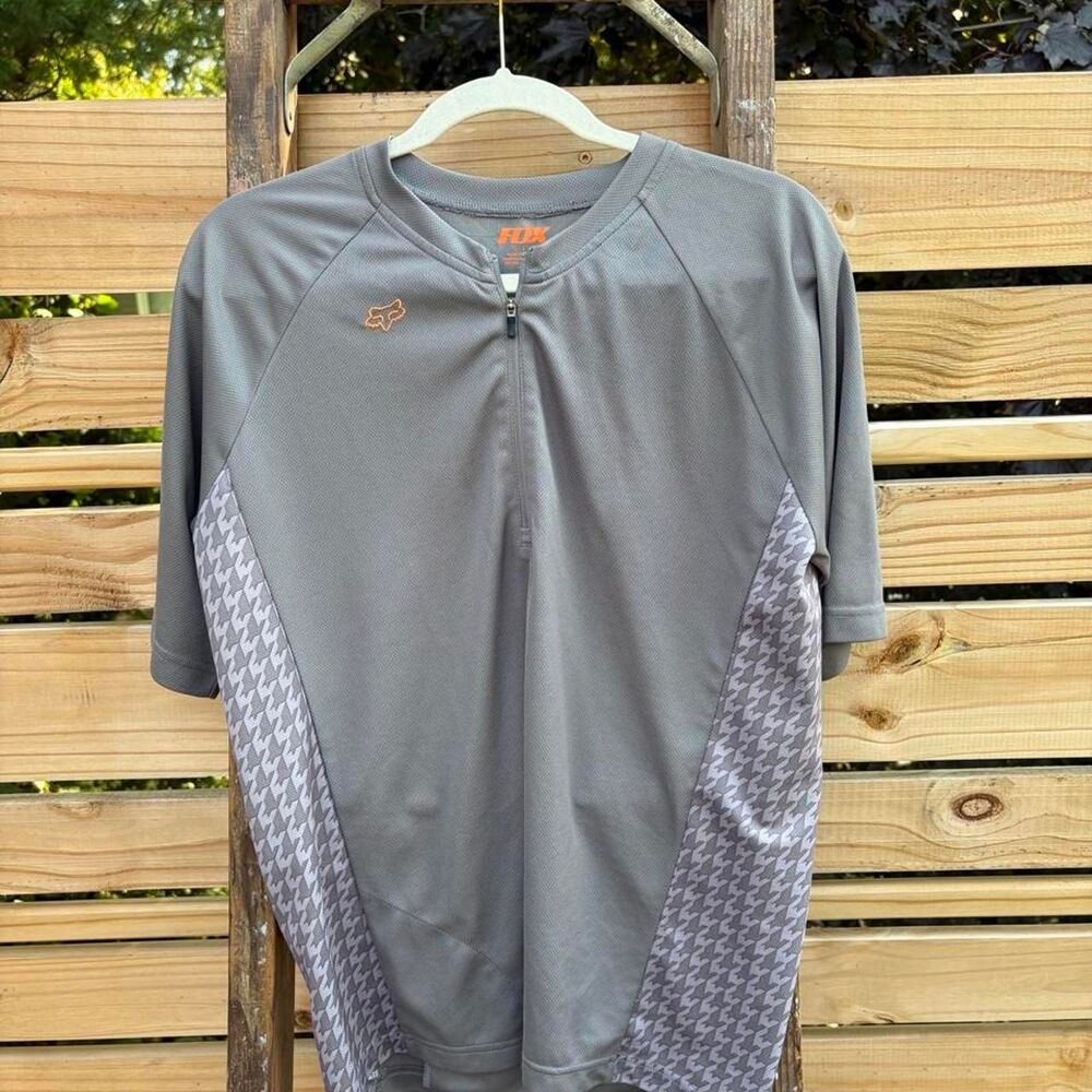 Fox-racing Men's Grey T-shirt